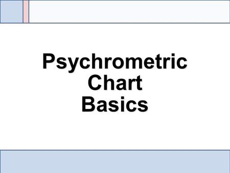 Psychrometric Chart Basics