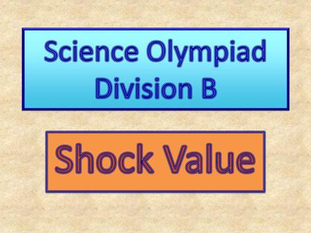 Science Olympiad Division B