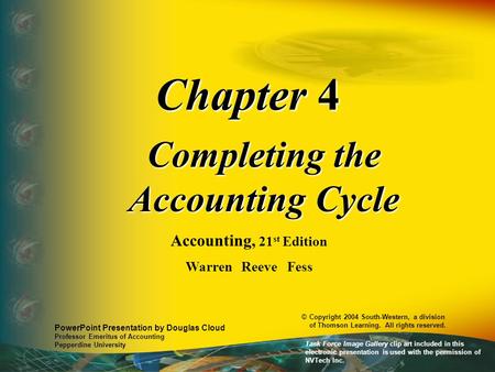 Completing the Accounting Cycle