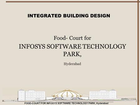 INTEGRATED BUILDING DESIGN