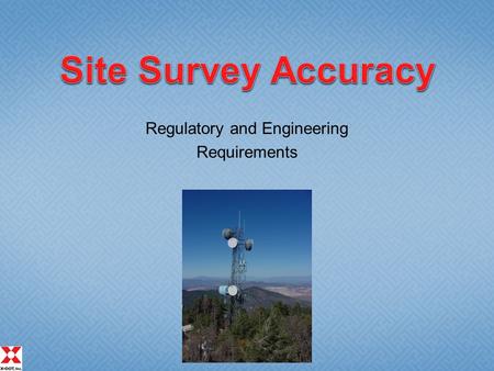 Regulatory and Engineering Requirements. President of X-DOT, Inc. NSMA 2008 Conference.