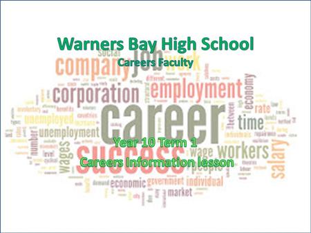 After Year 12 Year 12 Year 11 Year 10 YOU - Year 10 (ROSA) Year 11 Preliminary Year 12 HSC EmploymentApprenticeshipTAFE Year 12 HSC & ATAR University.