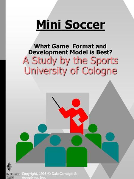 Mini Soccer What Game Format and Development Model is Best