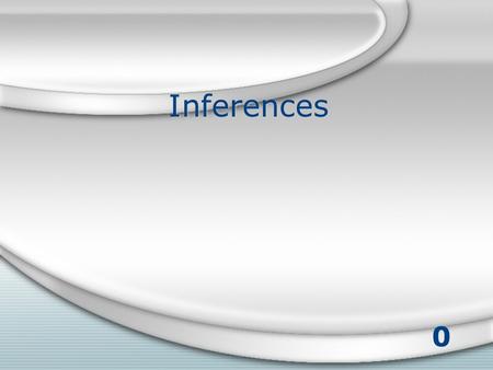 0 Inferences. 1 John and his family are in a restaurant dining. all of a sudden the servers come and start singing to John A.They just went wild B.That’s.