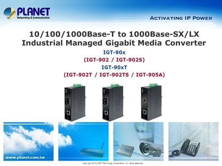 (IGT-902T / IGT-902TS / IGT-905A)