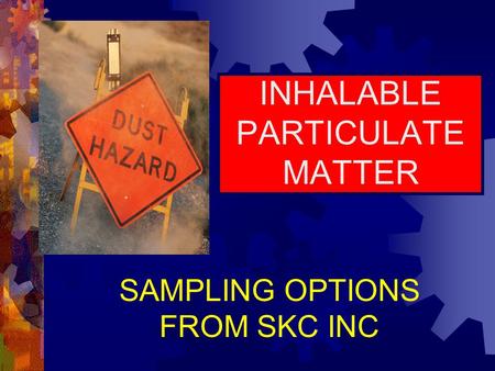 INHALABLE PARTICULATE MATTER