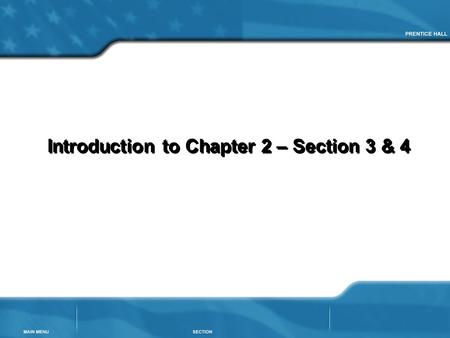 Introduction to Chapter 2 – Section 3 & 4. To identify trade networks in Africa and Asia from background knowledge Goal for Today.