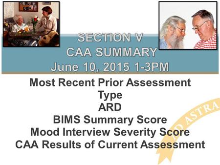 SECTION V CAA SUMMARY June 10, PM