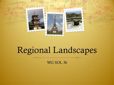 Regional Landscapes WG SOL 3b. Religious Buildings Synagogues  Synagogues are buildings where Jewish people worship.  The Star of David is a symbol.