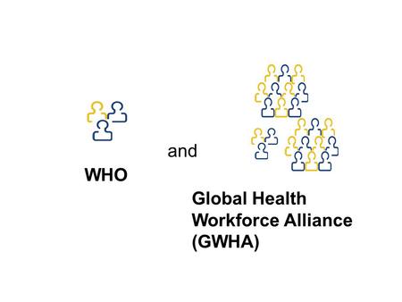 WHO Global Health Workforce Alliance (GWHA) and.  A comprehensive response to the global human resources for health (HRH) crisis  Prompted by 3 consecutive.