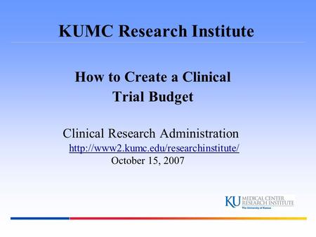 KUMC Research Institute