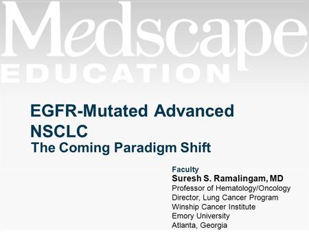 EGFR-Mutated Advanced NSCLC