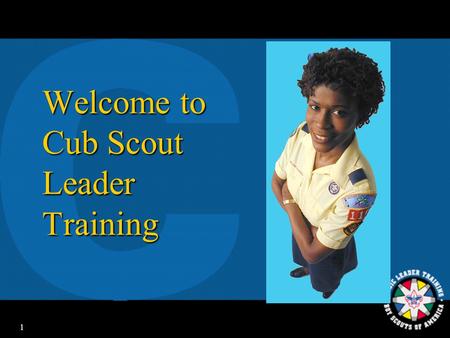 Welcome to Cub Scout Leader Training