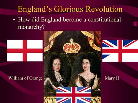 England’s Glorious Revolution