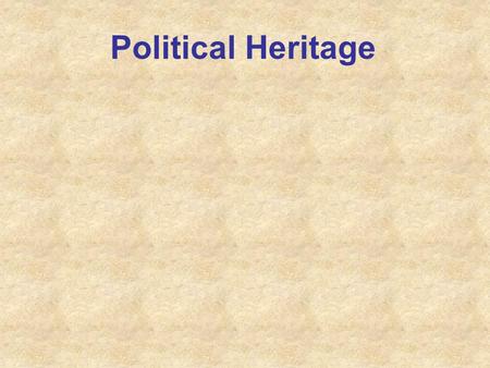 Political Heritage. Magna Carta 1215 Roanoke Colony1583 Jamestown1607 Petition of Rights 1628 English Civil War1642 Glorious Revolution1688 English Bill.