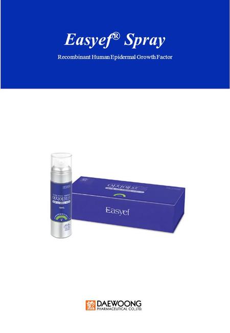 Recombinant Human Epidermal Growth Factor