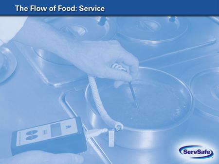 Check internal temperatures using a thermometer Check temperatures at least every four hours Discard it after a predetermined amount of time Protect it.