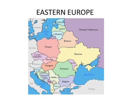 EASTERN EUROPE. GEOGRAPHY BALKAN MOUNTAINS These mountains extend from Serbia across Bulgaria. Additional ranges run through Albania, Greece and Macedonia.