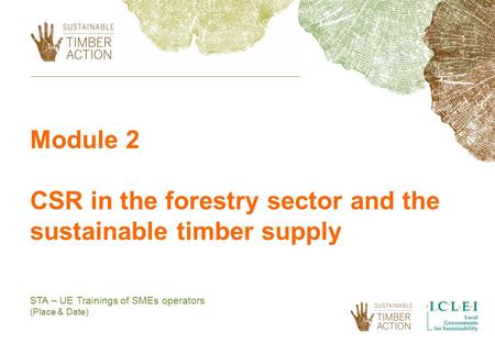 CSR in the forestry sector and the sustainable timber supply