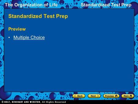 Standardized Test Prep