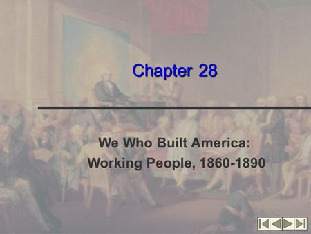 We Who Built America: Working People,