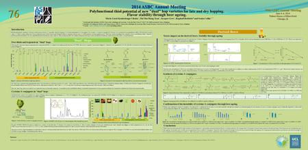 76 2014 ASBC Annual Meeting 75th ASBC Annual Meeting June 4–6, 2014 Palmer House, a Hilton Hotel Chicago, IL Polyfunctional thiol potential of new dual