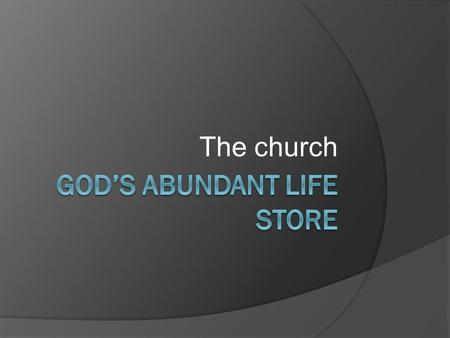 The church. Acts 2: 42-7  42 They devoted themselves to the apostles’ teaching and to the fellowship, to the breaking of bread and to prayer. 43 Everyone.