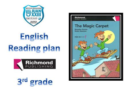 Identical twins, Mike and Spike, move house and discover they have a new carpet. It’s a magic carpet and it gives them three wishes. They take part.