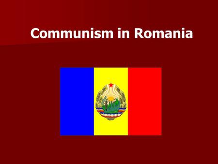 Communism in Romania. In 1965, Nicolae Ceauşescu came to power and started to pursue independent policies such as being the only Warsaw Pact country to.