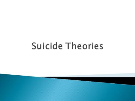 So why are theories important? 1)Guides research 2)Guides clinical work 3)Creates new hypotheses.