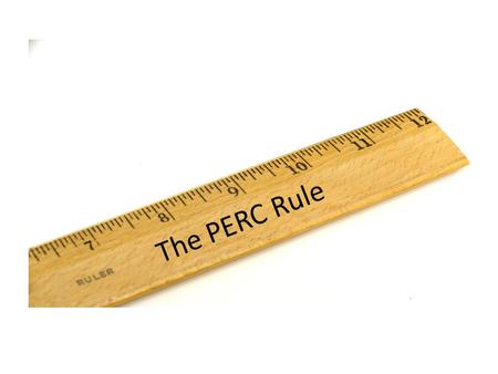 The PERC Rule. The paper Kline et al Journal of Thrombosis and Haemostasis 2008 Prospective Multicenter Evaluation of the Pulmonary Embolism Rule Out.