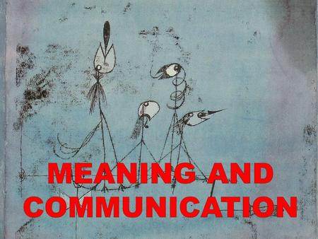 Reading Reading for this lecture: P. Grice, “Utterer’s Meaning and Intentions” chapter 5 in his Studies in the Way of Words. S. Neale, “Paul Grice and.