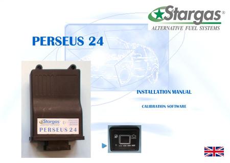 PERSEUS 24 INSTALLATION MANUAL CALIBRATION SOFTWARE PROVA.