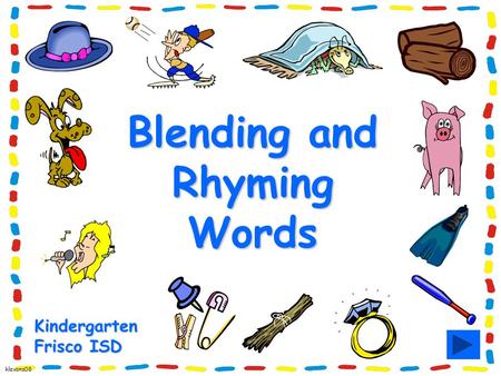 Blending and Rhyming Words