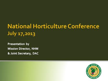 2 3 2.7 times 2.8 times Within Horticulture, perishable commodities trends higher & drives growing demand for perishable handling. 7 Years.