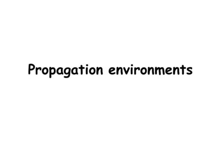 Propagation environments. This photograph shows a polythene tunnel bench.