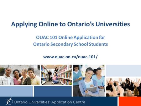 Applying Online to Ontario’s Universities