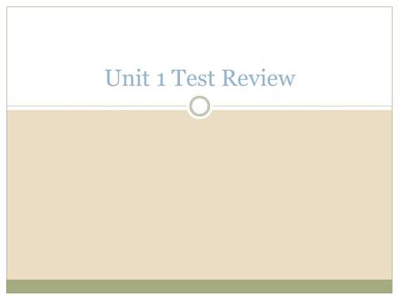 Unit 1 Test Review. Native American literature Types of Native American Literature Creation Myths Trickster Tales Instructions from Spiritual mentors.