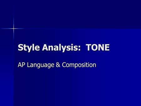 AP Language & Composition