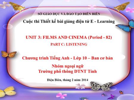 Cuộc thi Thiết kế bài giảng điện tử E - Learning