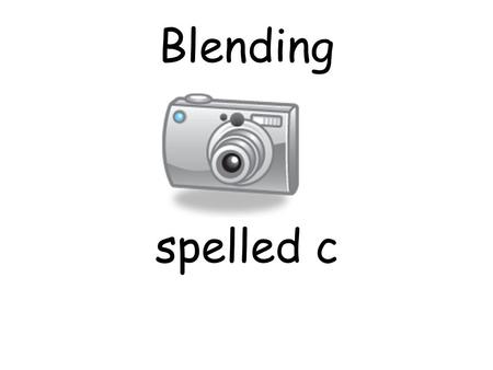 Blending spelled c. c a ca t cat c o co t cot c a ca n can.