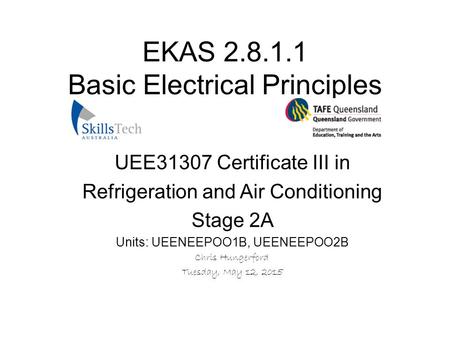 EKAS Basic Electrical Principles