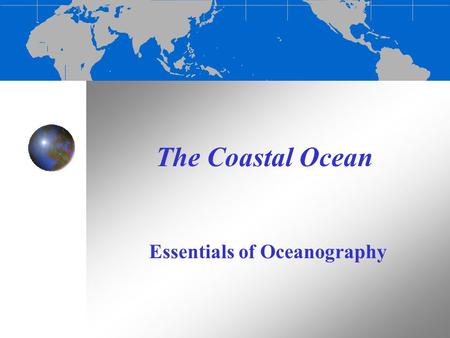 Essentials of Oceanography