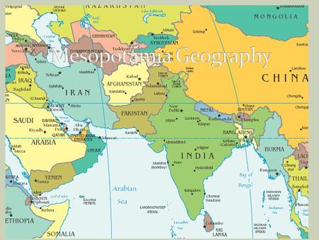 The first civilizations developed in Southwestern Asia in a crescent-shaped region around 3500 B.C. Civilizations- Groups of people who have a complex.