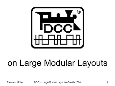 on Large Modular Layouts