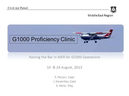 Raising the Bar in MER for G1000 Operations