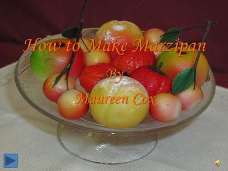 How to Make Marzipan By Maureen Cox Marzipan is a delicious candy paste that is comprised of nutmeats (usually almonds) or seeds. Although the recipe.