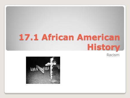 17.1 African American History Racism. Strikes and the Red Scare In 1919-1920, Americans were worried by labor unrest and afraid the communists (Reds)in.