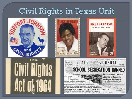  During the world wars, many African Americans and Mexican Americans realized the unfairness of fighting and dying for democracy when many of their civil.