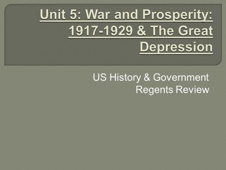 US History & Government Regents Review. CAUSES EFFECTS  M ilitarism  A lliances  I mperialism  N ationalism  M ilitarism  A lliances  I mperialism.